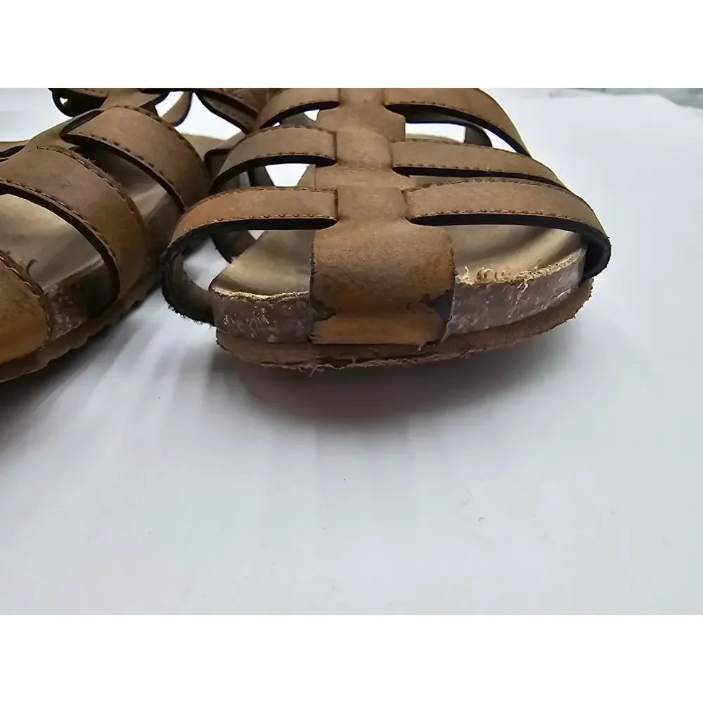 Max & Jake Boys Size 11 Dress Brown Sandals